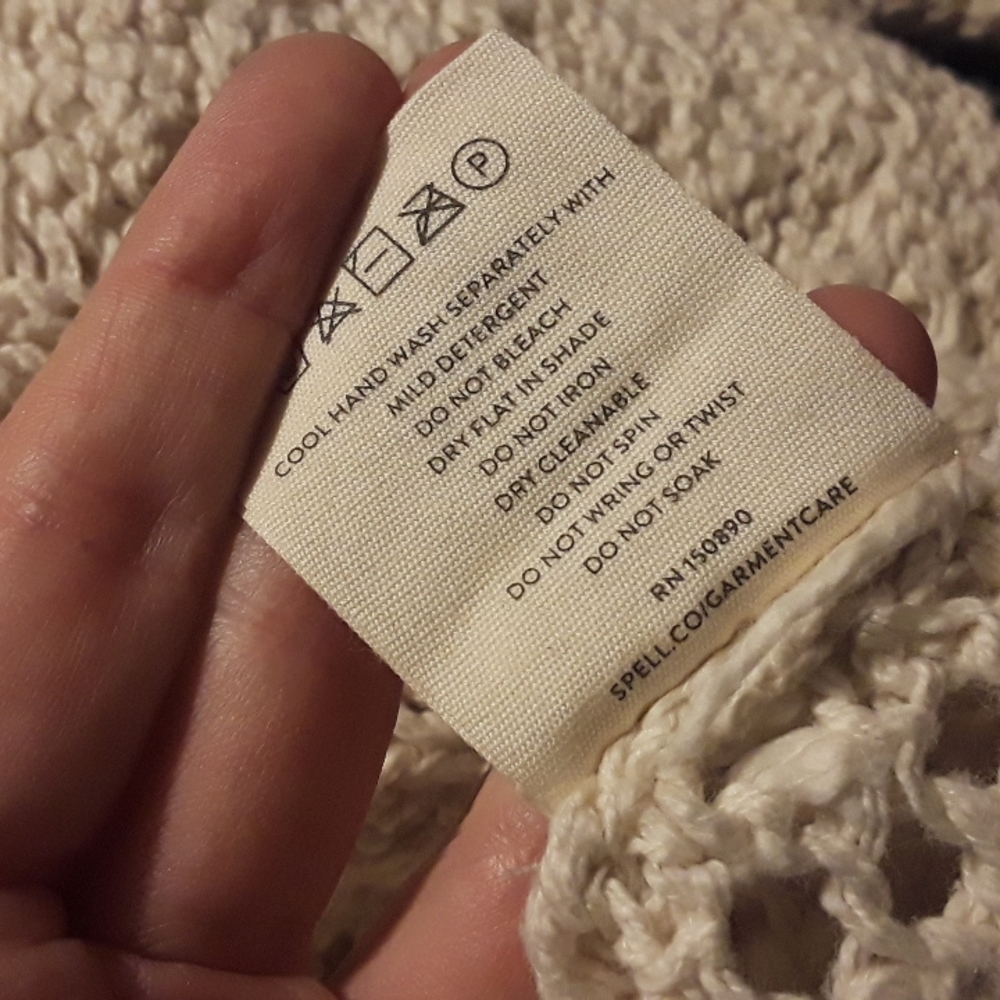 Spell Taletha Cable Cardigan Sweater M/L BNWT FSOT - Picture 6 of 13